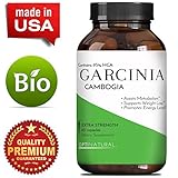 Natural Garcinia Cambogia Premium Weight Loss Pill With Raw 95% HCA - Fat Burning Supplements for Women and Men - With Antioxidant Support - Supports Healthy Blood Sugar and Metabolism by Opti Natural