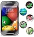 Motorola Moto E, Screen Protector, Bastex Brand, Tempered Glass .26mm,Antiglare Reflective Protection for Motorola Moto E