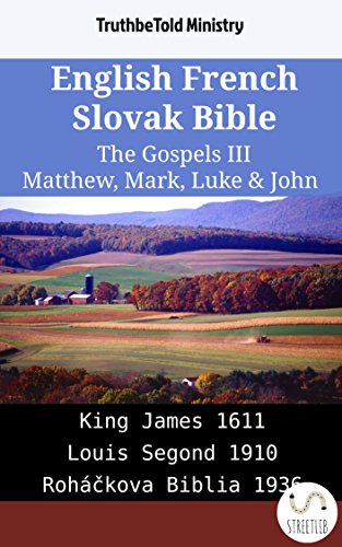 English French Slovak Bible The Gospels Iii Matthew - 