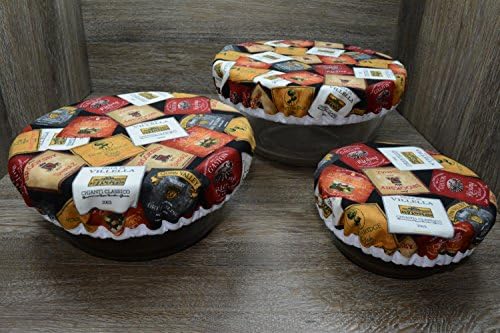 Eco-Friendly // Reusable // Bowl Covers // Set of 3 // All About Wine