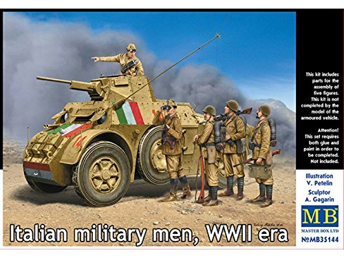 Masterbox 1:35 - Italianmilitary Men WWII