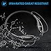 SoundPEATS Bluetooth Headphones Wireless Headset Stereo Neckband Sport Earbuds with Mic (10 Hours Play Time, Bluetooth 4.1, Sweatproof) - Black
