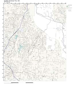 Seattle Zip Code Map Seattle Zip Code Map