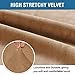 Velvet Plush Stretch Sofa Slipcover Sofa Cover Furniture Protector Couch Soft with Elastic Straps for Anti-Slip, High Stretch Velvet Plush Sofa Slipcovers for 3 Seater Sofa(Large, Luggage)