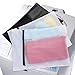 PHOITGA Delicates Mesh Laundry Bags, Wash & Needs, Super Premium Quality Bra Lingerie Protection Washing Drying Bag with Rust Proof Zipper, Set of 6 - Black & White(3 Medium & 3 Large)