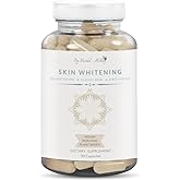 Herbal-avRay Glutathione Skin Whitening Pills – Natural Lightening Pills with Collagen, Dark Spot Remover, Glutathione Supplement with Anti-Aging & Antioxidant Effect, 90 Vegan Capsules