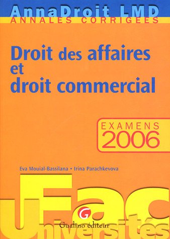 Droit des affaires et droit commercial