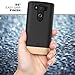 LG V10 Case, Encased Ultra Thin (2016 SlimShield Edition) Full Coverage, Hybrid Tough Shell (Smooth Black)