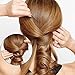 300 Pack Jaciya U Shaped Hair Pins Bun Maker Hair Pins Wedding Bridal Hair Pins with Box (Gold)
