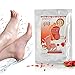 Foot Peel Mask - LuckyFine Wolfberry Repairing Feet Mask, Deep Exfoliation for Dry Dead Skin, Dry Skin Foot Treatment,Make Your Feet Irresistible (2 Pairs per Box)