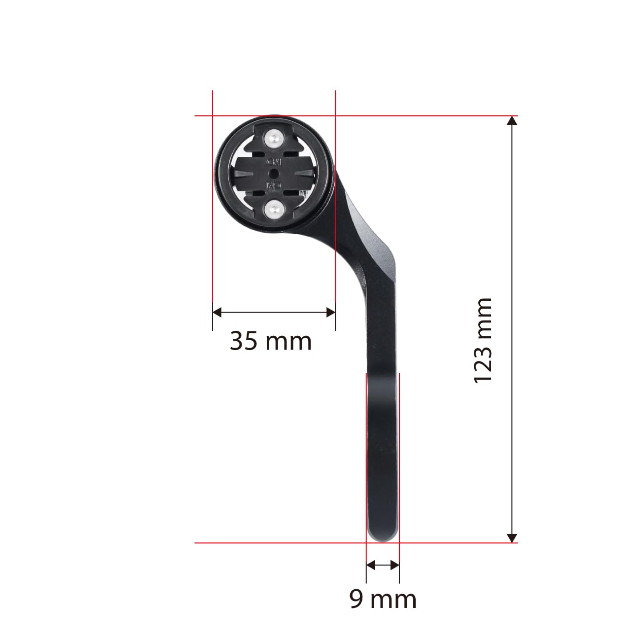 CNCLOL Fahrradcomputer Halterung für Garmin Edge Explore 2, 540, 1040, 1050 3