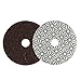 GoYonder 4 Inch Wet or Dry Diamond Polishing Pads Set of 3pcs, Stone Granite Polish Pad Kit 50-6000 Grit Polishing Pad for Grinder, Polisher, Drill, 105mm Marble Polishing Pad in 3 Steps