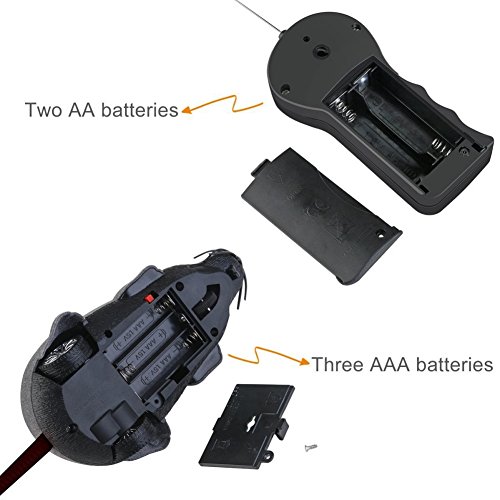Rat Toy for Cat,Patgoal RC Funny Wireless Electronic Remote Control Mouse Rat Pet Toy For Cats Dogs Pets - Thumbnail 6