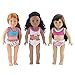 Emily Rose 18 Inch Doll Clothes 6-Piece Basics Underwear Set | Compatible with 18