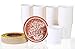PERFECT 6 oz Paper Espresso Cups (50 ct) Bundled with Andaman Coaster – Mini Hot Disposable Cup for Coffee, Tea, Nespresso, Water, Shots, Wheat Grass, Sampling and also Cold Drinks