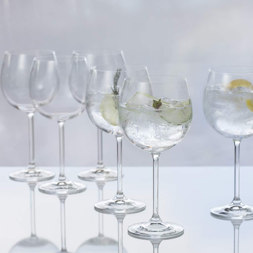 Dartington Crystal Gin Copa Glasses, Set of 6, Transparent, 6 Count (Pack of 1) - Image 4