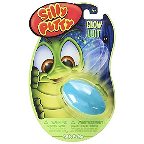 Купить Crayola Silly Putty, Glow In The Dark (Color may Vary) 1 ea в