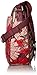 Vera Bradley Women's Cotton Slim Saddle Crossbody Purse, Bohemian Blooms, One Size