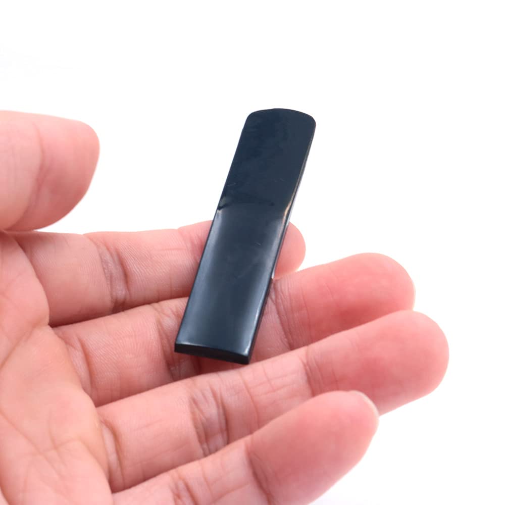 Alnicov Resin Sax Reeds,3-Packs Resin 2.5 Strength Reeds for Alto Saxophone Beginners and Professional Players