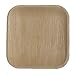 Table To Go 50-Piece Palm Leaf Square Salad Plates, 7-Inch