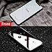 JingooBon Front and Back Screen Protector Compatible with iPhone Xs/iPhone X, Tempered Glass [3D Touch] Front and Rear Anti-Fingerprint/Scratch Compatible with iPhoneXs/iPhoneX (5.8 inch)