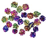 Petsvv 24 Pack Mylar Crinkle Balls Kitten Cat Toys