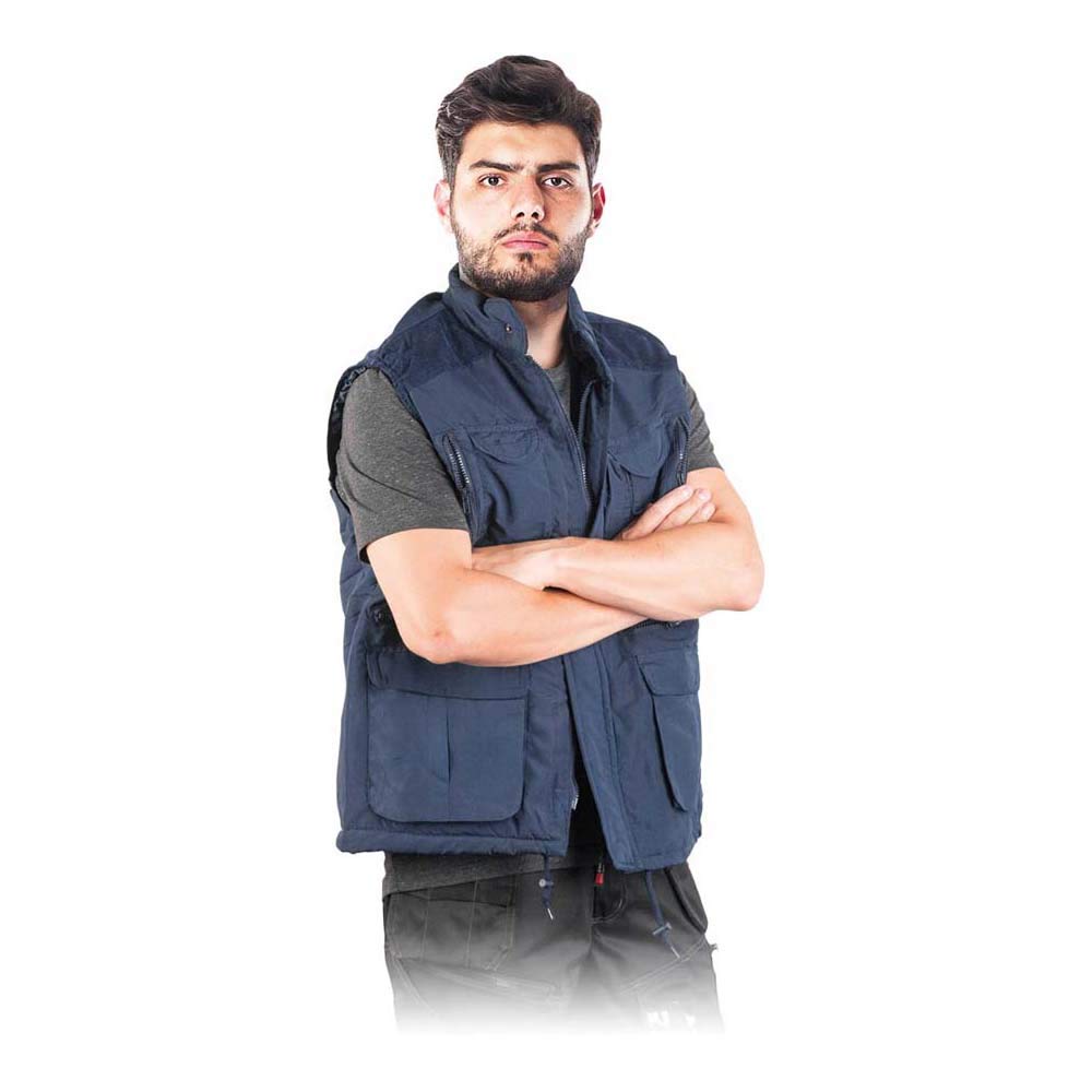 Reis Delfingxl Protective Bodywarmer, Navy Blue, X-Large Size