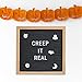 Letter Board Letters 3/4 inch, 324 Letters and 80 Emojis, Cursive Days of The Week, Months, Celebration Pack, Alphabets, Numbers, Symbols & More, Canvas Bag