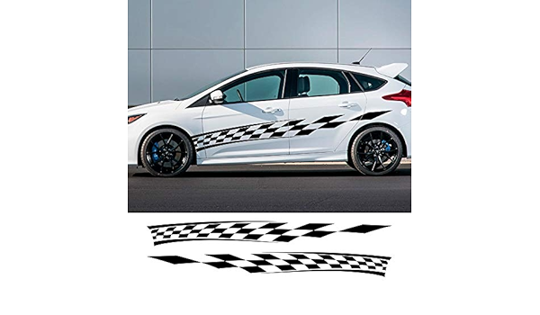 FENGLING Car Door Side Vinyl Decal Sticker For Car Body ...