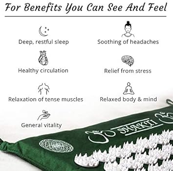 ShaktiMat Oryginalna mata do akupresury od 2007 r. | zielona ...