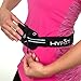 HYFITT Running Belt Waist Pack Fanny Pack - Sleek Symmetrical Design, 2 Large Expandable Pockets, Reflective Material & 100% Water Resistant. Best for All iPhone, Samsung and Android Smartphones