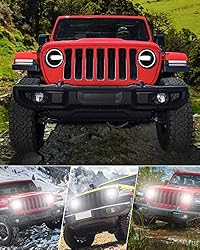 BICYACO 9 Inch LED Headlights with DRL Compatible