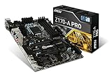 MSI Pro Solution Intel Z170A  LGA 1151 DDR4 USB 3.1 ATX Motherboard (Z170-A Pro)