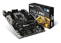 MSI Pro Solution Intel Z170A  LGA 1151 DDR4 USB 3.1 ATX Motherboard (Z170-A Pro)
