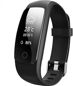 Willful Pulsera Inteligente, Podómetro, Monitor de Ritmo Cardíaco