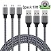 Micro USB Cable, Nylon Braided Micro USB Charging Cable, Super Durable USB 2.0 to Micro USB Fast Charger for Android Smartphones,Tablet,Xbox One,PS4,MP3,Camera and More