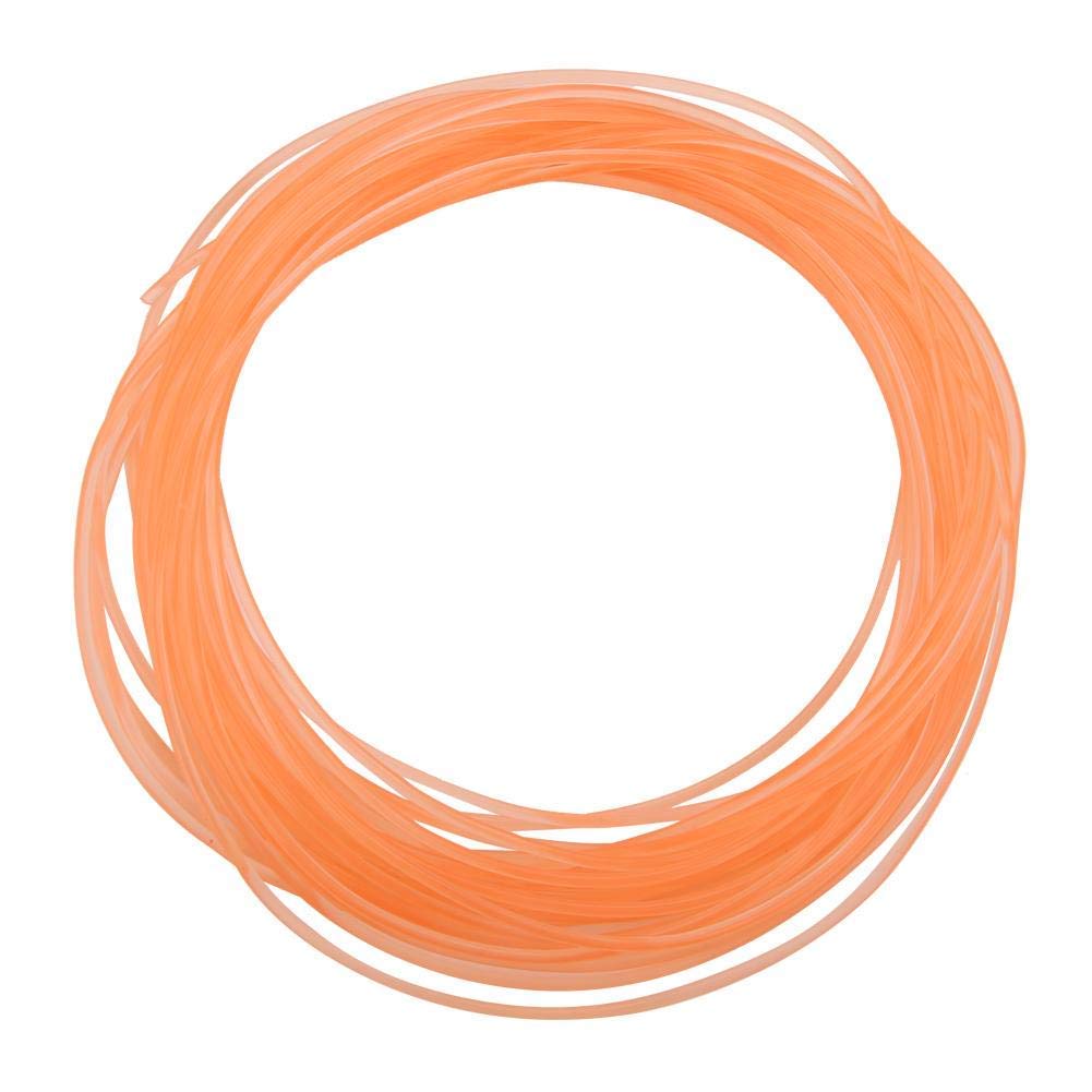 Hilitand High-Performance Urethane Round Belting, 2mm x 10m, Orange (PU)