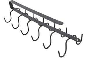 Generic Kitchen Pots Pans Organizer Hanger Strong Bearing Capacity Rack Wall Mounted for Kitchen, Restaurant Iron Appliance (