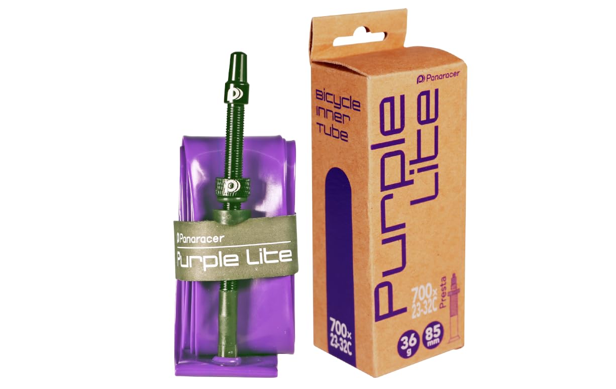 パナレーサー(Panaracer) パープルライト 超軽量 TPUチューブ W/O 700×23~32C 仏式バルブ 85mm PURPLE LITE TW723-32F85-PL商品画像