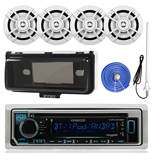 Kenwood KMRD368BT Marine Boat Audio Bluetooth CD Player Rece