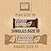 Creamy SNICKERS Almond Butter Singles Size Square Candy Bars, 1.4 Ounce (Pack of 24)