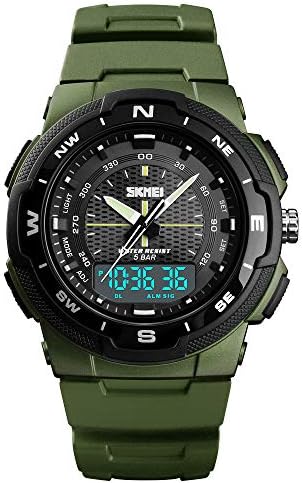 Bundle of 2, Anself SKMEI 1454 Men Analog Digital Electronic  display picture 1