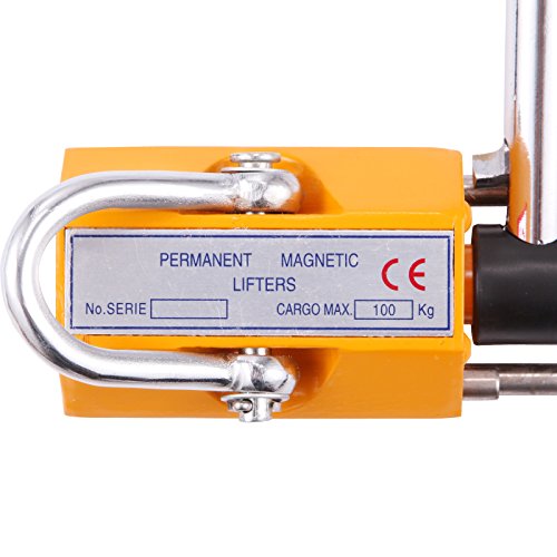 image for BestEquip Magnetic Lifter Heavy Duty Steel Magnetic Lifter Titanium Al