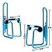 REEHUT Bike Water Bottle Cages (2-Pack), Lightweight Aluminum Alloy Bicycle Water Bottle Holder Brackets for Outdoor Activities - Blue