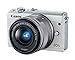 Canon EOS M100 Mirrorless Camera w/ 15-45mm Lens - Wi-Fi, Bluetooth, and NFC Enabled (White)