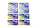 Pelikan 4001 GTP/5 Ink Cartridges for Fountain Pens, Brilliant Red, 1.4ml, 5 Pack (310623)
