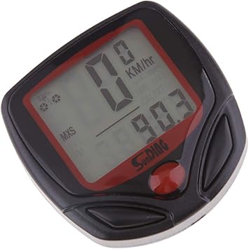 bicycle speedometer on dirt bike