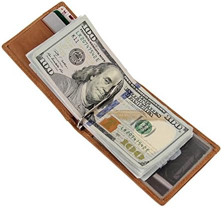 Thin Wallets for Men Western Wallets Leather RFID Small Slim Bifold Leather Wallet