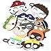 Puppy Party Birthday Masks for Paw Patrol Toys-Party Supplies for Kids (Set of 10)