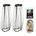 BlueStraw 2 Pack Head Net Mesh Protective Cover Head Net Face Mask for Outdoor Camping Hiking Traveling Fishing